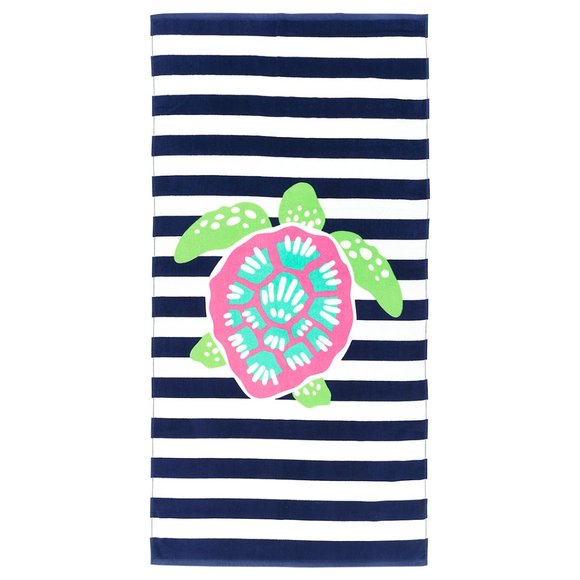 **NWT** Turtle Print Beach Towel - Picture 5 of 5
